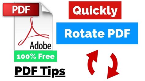 how to rotate pdf file in adobe acrobat|How To Permanently Rotate A PDF Using Adobe Acrobat Pro DC.